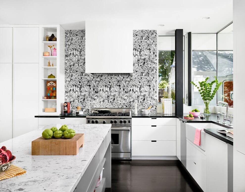 Kitchen wallpaper ideas 7