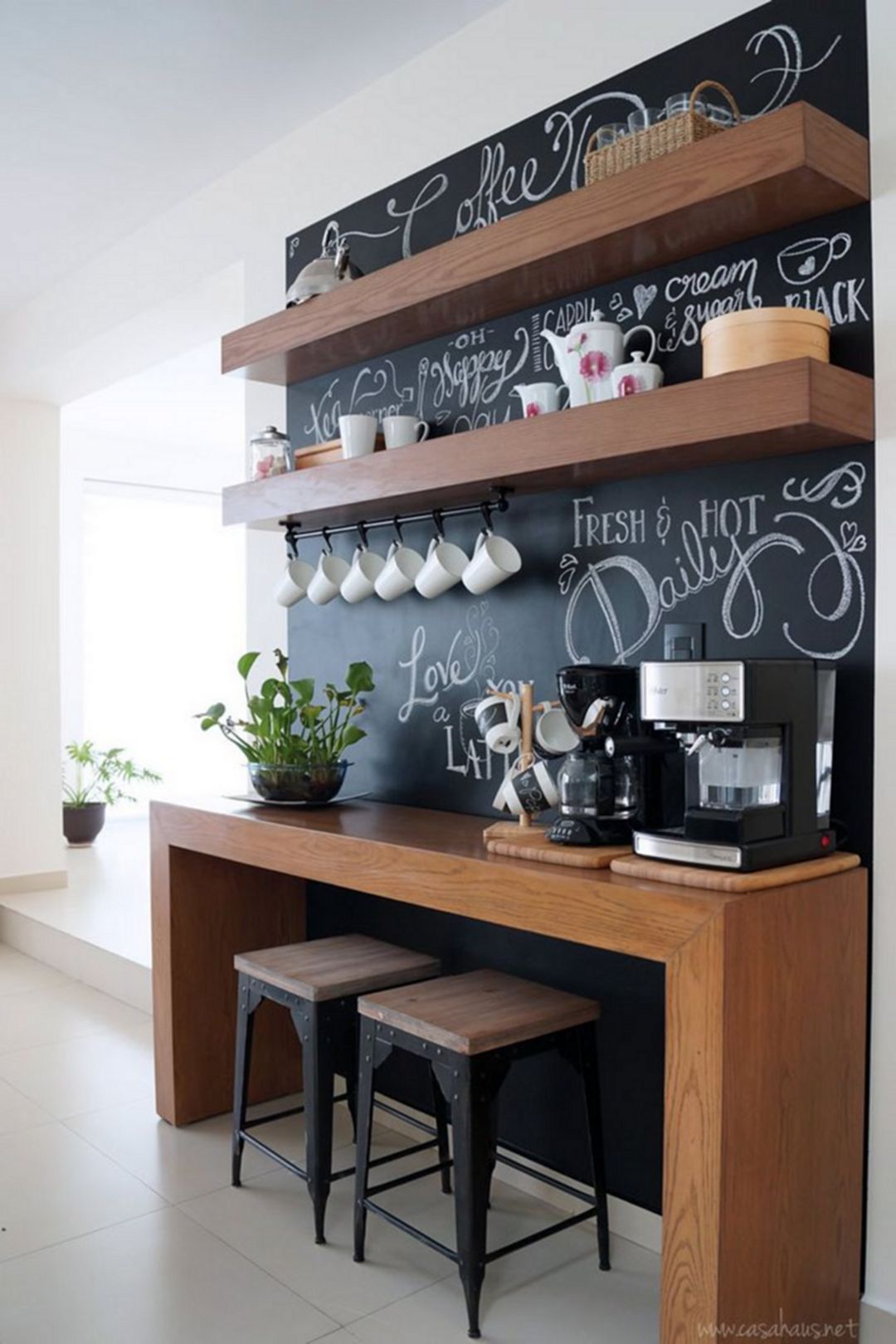 Elegant Home Coffee Bar Design And Decor Ideas 14400