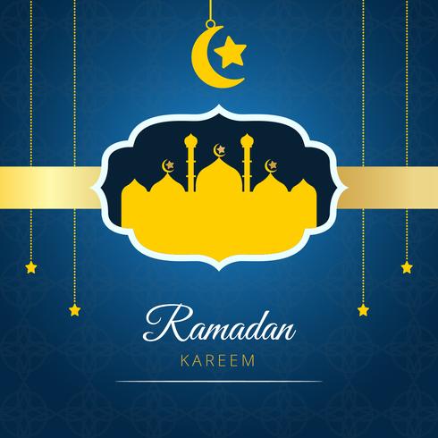 ramadan kareem vector background