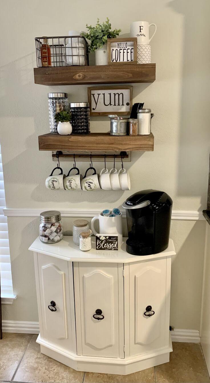 coffee corner design ideas