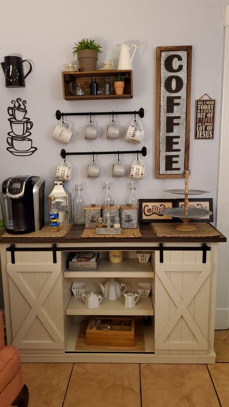 coffee corner design ideas