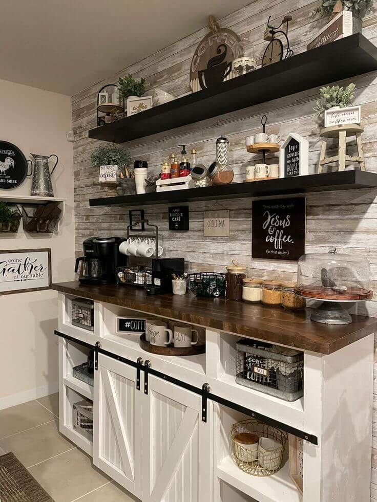 coffee corner design ideas