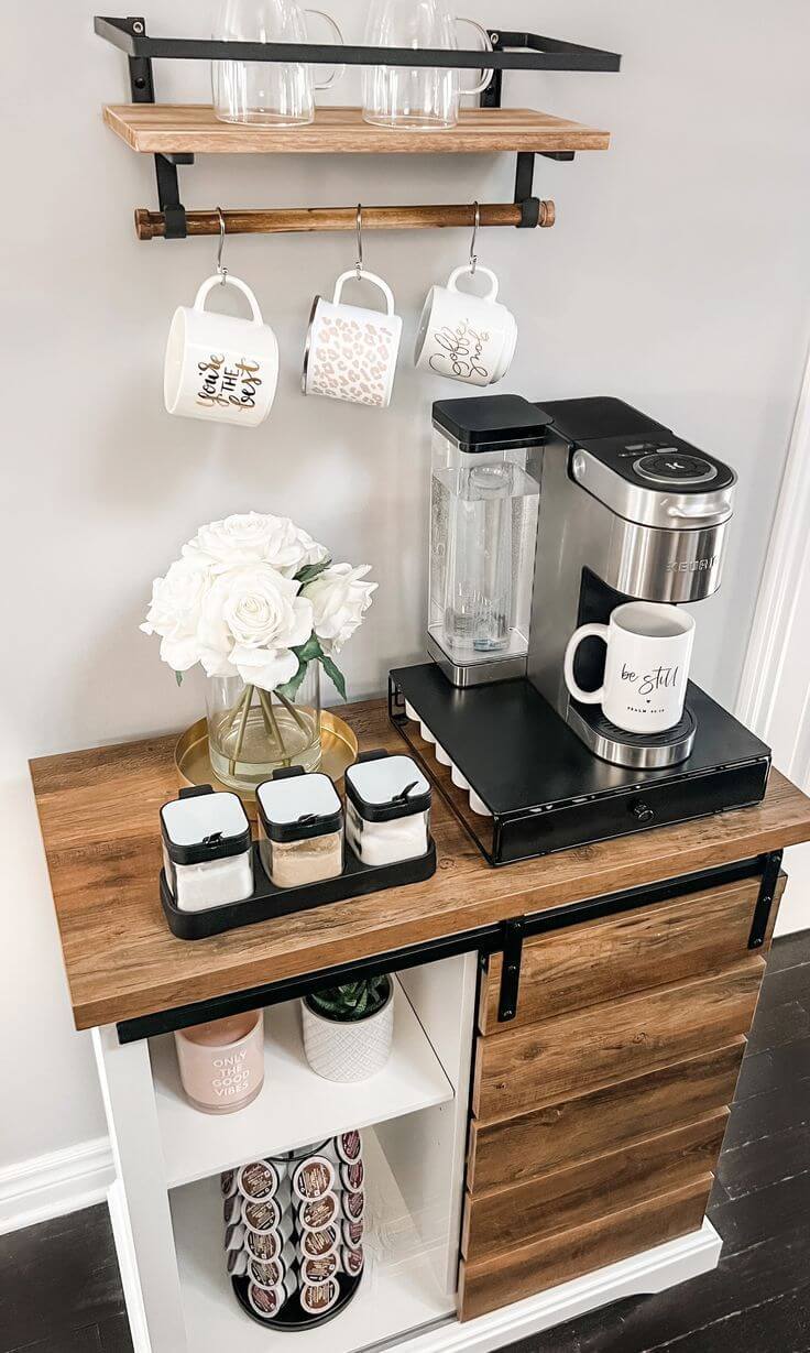 coffee corner design ideas