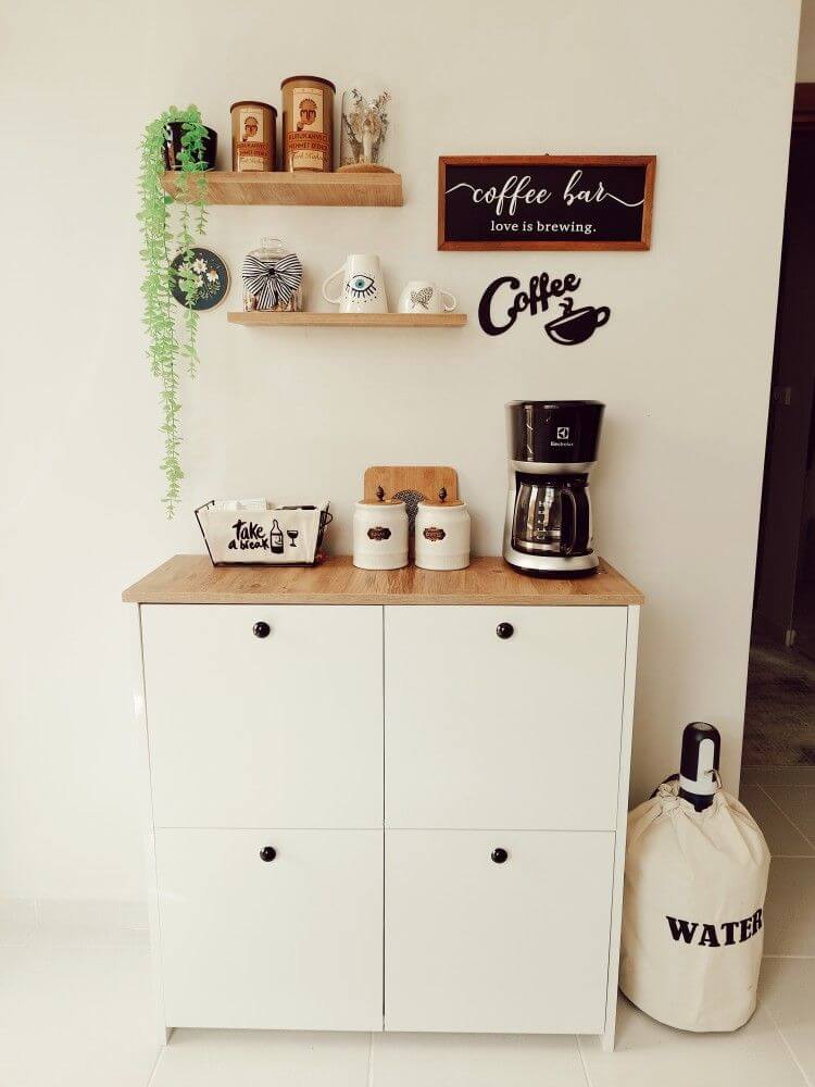 coffee corner design ideas